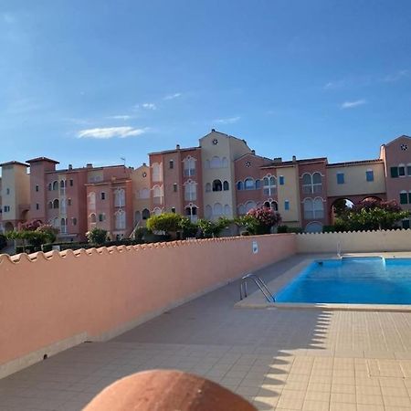 Superbe Studio Renove Avec Piscine Et Vue Marina Le Barcares Luaran gambar