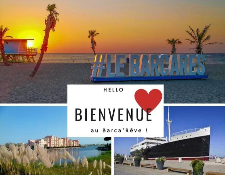 Superbe Studio Renove Avec Piscine Et Vue Marina Le Barcares Luaran gambar