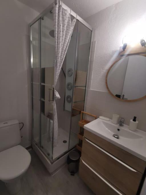 Superbe Studio Renove Avec Piscine Et Vue Marina Le Barcares Luaran gambar